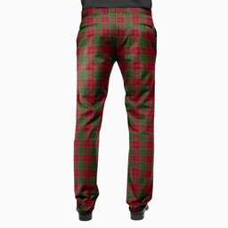 ScotsTee Shop Scottish Drummond Men's Tartan Trousers Plaid Trews - Regular Fit