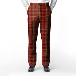 ScotsTee Shop Scottish Davis Men's Tartan Trousers Plaid Trews - Regular Fit