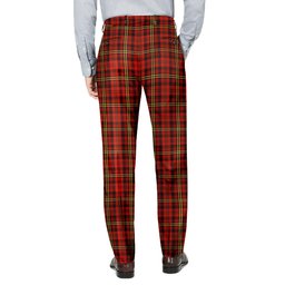 ScotsTee Shop Scottish Davis Men's Tartan Trousers Plaid Trews - Regular Fit