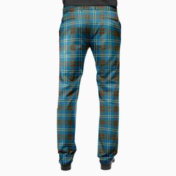 ScotsTee Shop Scottish Cathcart Ancient Men's Tartan Trousers Plaid Trews - Regular Fit