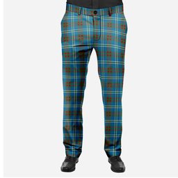 ScotsTee Shop Scottish Cathcart Ancient Men's Tartan Trousers Plaid Trews - Regular Fit
