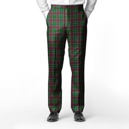 ScotsTee Shop Scottish Crosby Men's Tartan Trousers Plaid Trews - Regular Fit