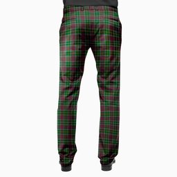 ScotsTee Shop Scottish Crosby Men's Tartan Trousers Plaid Trews - Regular Fit