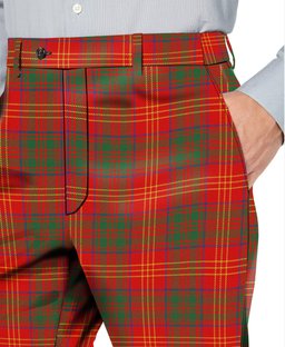 ScotsTee Shop Scottish Burns (Burns 1930) Modern Men's Tartan Trousers Plaid Trews - Regular Fit