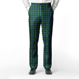 ScotsTee Shop Scottish Campbell of Argyll Ancient Men's Tartan Trousers Plaid Trews - Regular Fit
