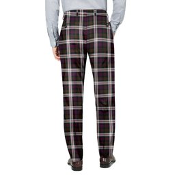 ScotsTee Shop Scottish Donald Dress Men's Tartan Trousers Plaid Trews - Regular Fit