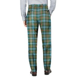 ScotsTee Shop Scottish Cathcart SC Men's Tartan Trousers Plaid Trews - Regular Fit