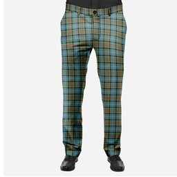 ScotsTee Shop Scottish Cathcart SC Men's Tartan Trousers Plaid Trews - Regular Fit