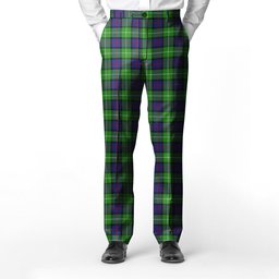 ScotsTee Shop Scottish Davidson of Tulloch Men's Tartan Trousers Plaid Trews - Regular Fit