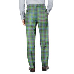 ScotsTee Shop Scottish Colville Men's Tartan Trousers Plaid Trews - Regular Fit
