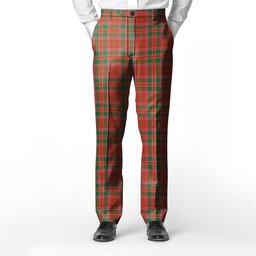 ScotsTee Shop Scottish Dalziel Ancient Men's Tartan Trousers Plaid Trews - Regular Fit