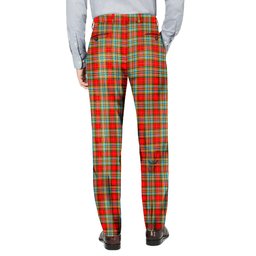 ScotsTee Shop Scottish Chattan Men's Tartan Trousers Plaid Trews - Regular Fit