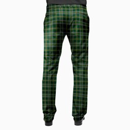 ScotsTee Shop Scottish Connell Hunting Men's Tartan Trousers Plaid Trews - Regular Fit