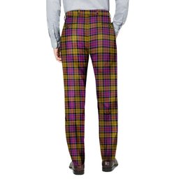 ScotsTee Shop Scottish Culloden Men's Tartan Trousers Plaid Trews - Regular Fit