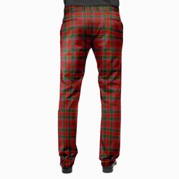 ScotsTee Shop Scottish Dalziel Men's Tartan Trousers Plaid Trews - Regular Fit