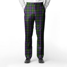 ScotsTee Shop Scottish Donald Men's Tartan Trousers Plaid Trews - Regular Fit
