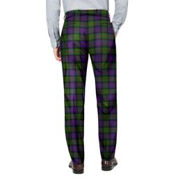 ScotsTee Shop Scottish Donald Men's Tartan Trousers Plaid Trews - Regular Fit