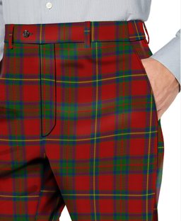 ScotsTee Shop Scottish Cruikshank Men's Tartan Trousers Plaid Trews - Regular Fit