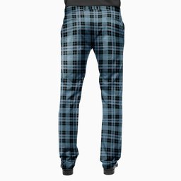 ScotsTee Shop Scottish Clark (Clergy) Ancient Clan Men's Tartan Trousers Plaid Trews - Regular Fit