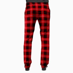 ScotsTee Shop Scottish Cunningham Modern Men's Tartan Trousers Plaid Trews - Regular Fit