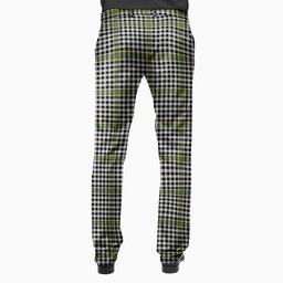 ScotsTee Shop Scottish Burns Check Ancient Men's Tartan Trousers Plaid Trews - Regular Fit