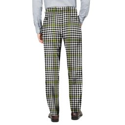 ScotsTee Shop Scottish Burns Check Ancient Men's Tartan Trousers Plaid Trews - Regular Fit