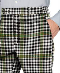 ScotsTee Shop Scottish Burns Check Ancient Men's Tartan Trousers Plaid Trews - Regular Fit