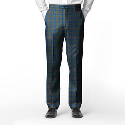 ScotsTee Shop Scottish Buchanan Hunting Modern Men's Tartan Trousers Plaid Trews - Regular Fit