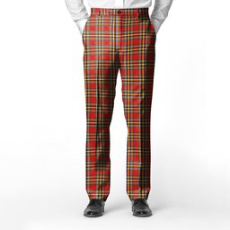 ScotsTee Shop Scottish Chattan Modern Men's Tartan Trousers Plaid Trews - Regular Fit