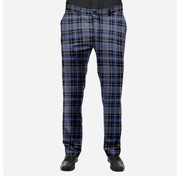 ScotsTee Shop Scottish Clark Men's Tartan Trousers Plaid Trews - Regular Fit