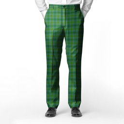 ScotsTee Shop Scottish Cranston Men's Tartan Trousers Plaid Trews - Regular Fit