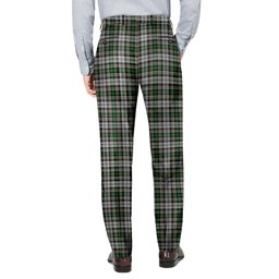 ScotsTee Shop Scottish Dalgliesh Dress Men's Tartan Trousers Plaid Trews - Regular Fit