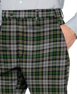 ScotsTee Shop Scottish Dalgliesh Dress Men's Tartan Trousers Plaid Trews - Regular Fit