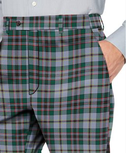 ScotsTee Shop Scottish Craig Modern Men's Tartan Trousers Plaid Trews - Regular Fit