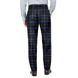 ScotsTee Shop Scottish Dalmeny 1 Men's Tartan Trousers Plaid Trews - Regular Fit