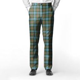 ScotsTee Shop Scottish Caldwell Men's Tartan Trousers Plaid Trews - Regular Fit
