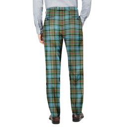 ScotsTee Shop Scottish Caldwell Men's Tartan Trousers Plaid Trews - Regular Fit