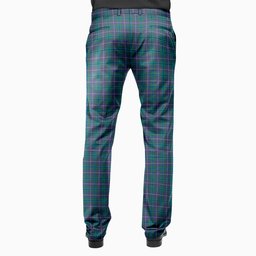 ScotsTee Shop Scottish Douglas SC Men's Tartan Trousers Plaid Trews - Regular Fit