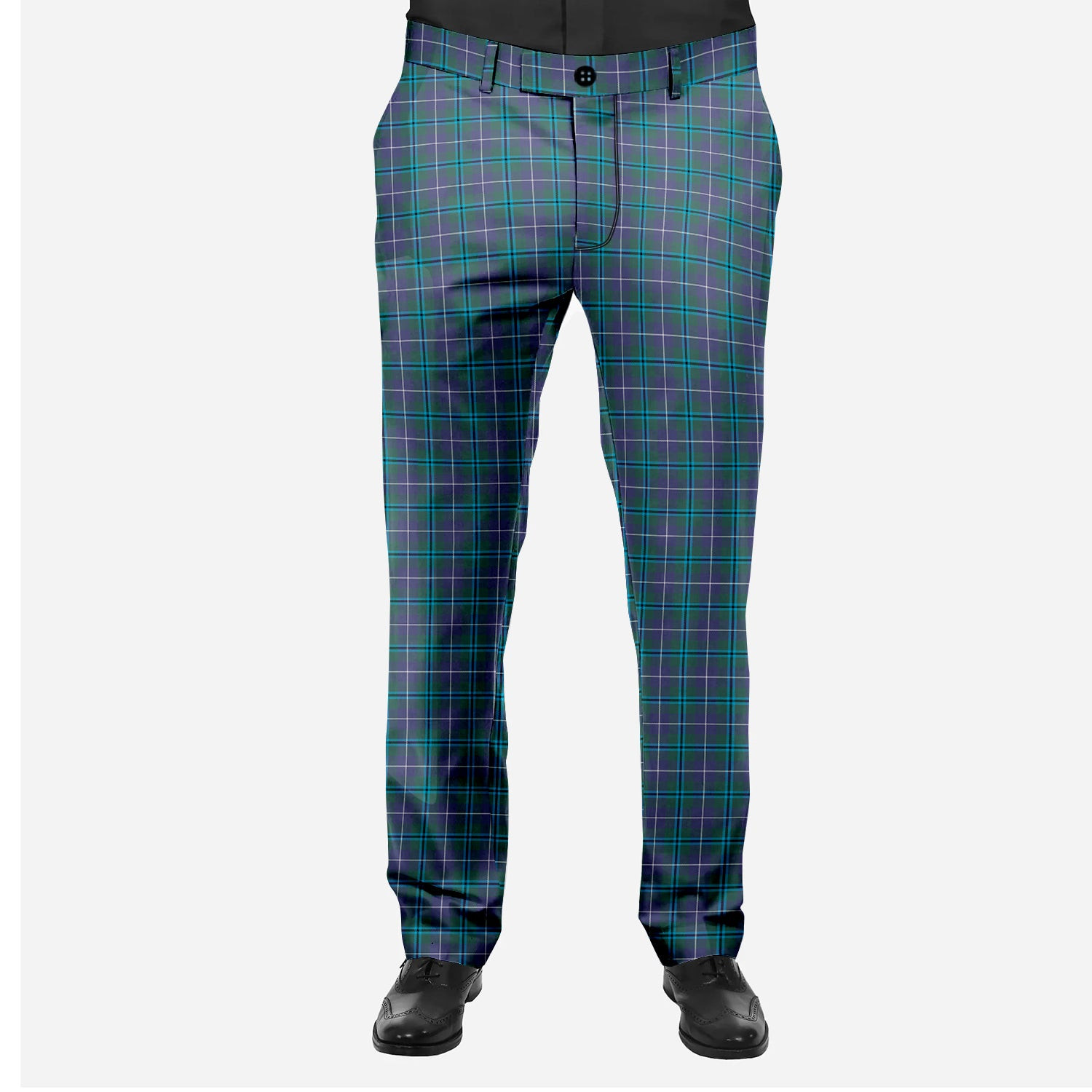 ScotsTee Shop Scottish Douglas SC Men's Tartan Trousers Plaid Trews - Regular Fit