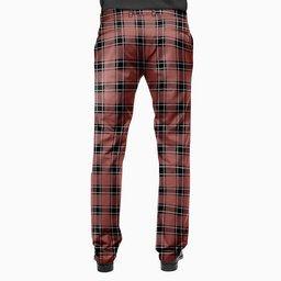 ScotsTee Shop Scottish Dunbar District Ancient Men's Tartan Trousers Plaid Trews - Regular Fit
