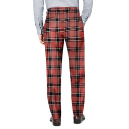 ScotsTee Shop Scottish Dunbar District Ancient Men's Tartan Trousers Plaid Trews - Regular Fit