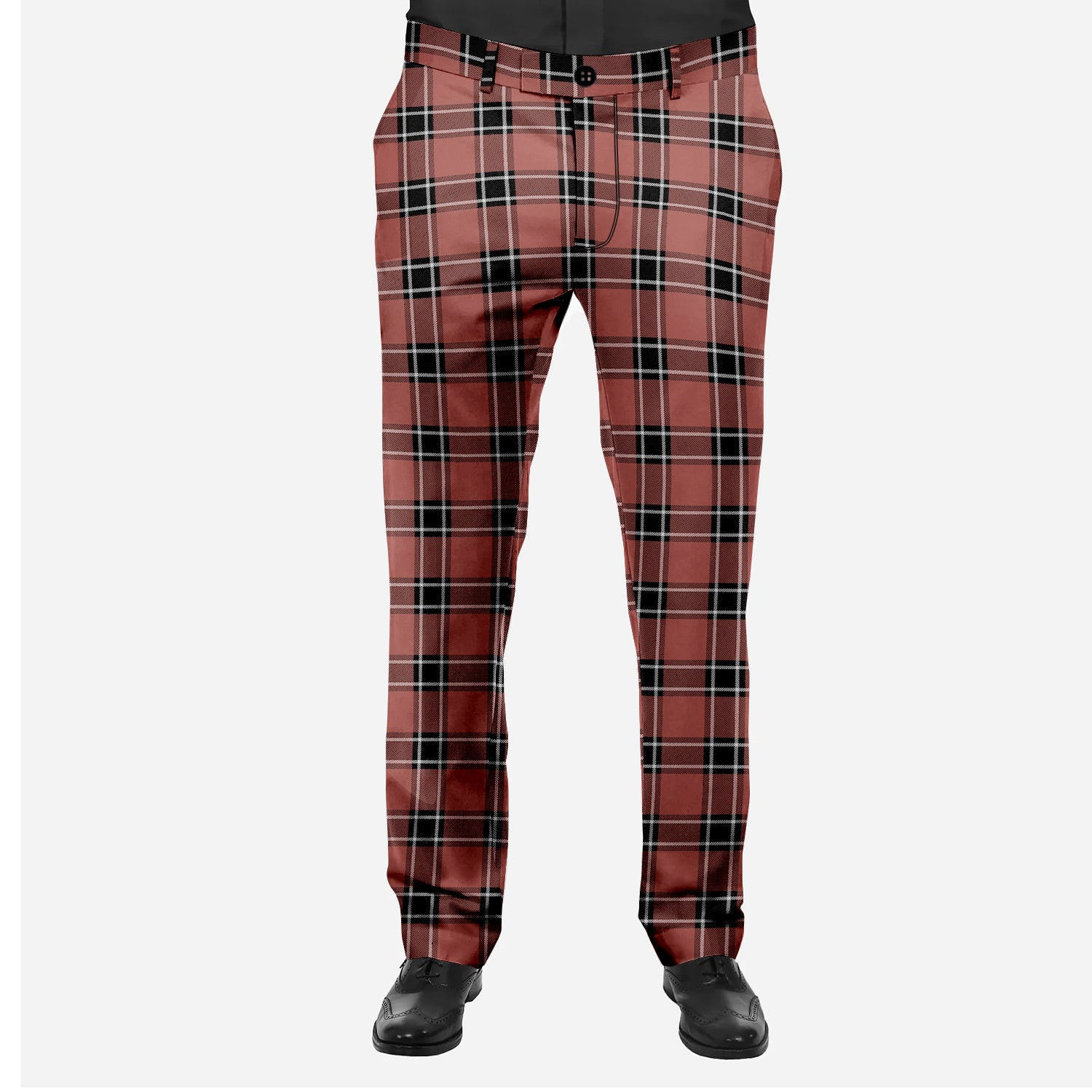 ScotsTee Shop Scottish Dunbar District Ancient Men's Tartan Trousers Plaid Trews - Regular Fit