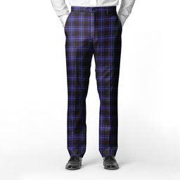ScotsTee Shop Scottish Dunlop Men's Tartan Trousers Plaid Trews - Regular Fit