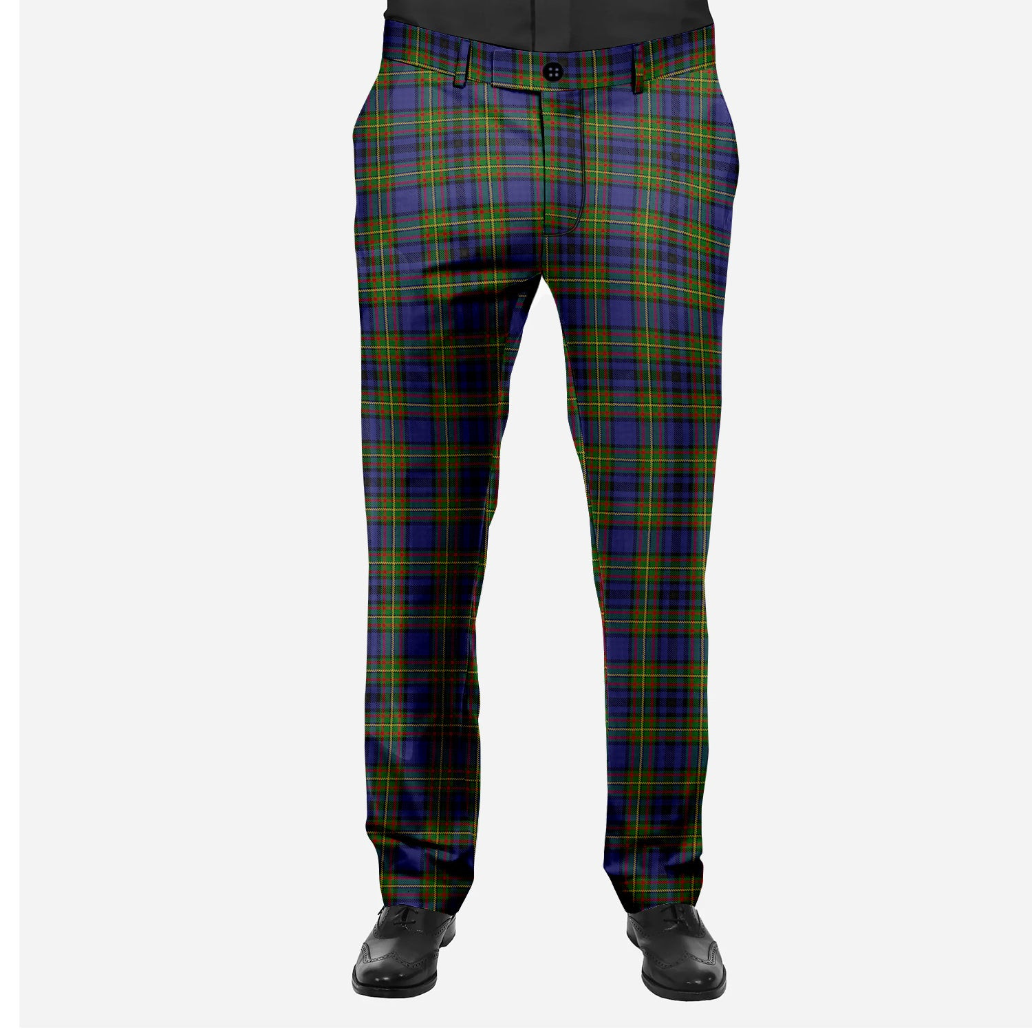 ScotsTee Shop Scottish Gillies 1 Men's Tartan Trousers Plaid Trews - Regular Fit