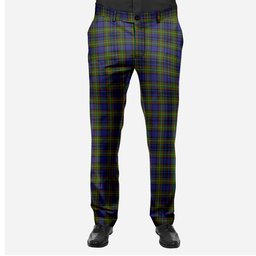 ScotsTee Shop Scottish Gillies 1 Men's Tartan Trousers Plaid Trews - Regular Fit