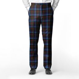 ScotsTee Shop Scottish Kennedy Irish Men's Tartan Trousers Plaid Trews - Regular Fit
