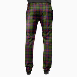 ScotsTee Shop Scottish Hargis Men's Tartan Trousers Plaid Trews - Regular Fit