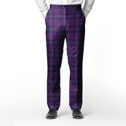 ScotsTee Shop Scottish Dundonald Men's Tartan Trousers Plaid Trews - Regular Fit
