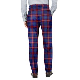 ScotsTee Shop Scottish Glenn Men's Tartan Trousers Plaid Trews - Regular Fit
