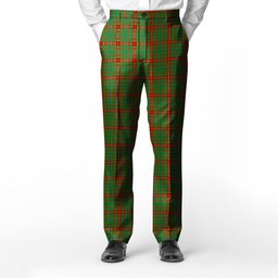 ScotsTee Shop Scottish Fulton SC Men's Tartan Trousers Plaid Trews - Regular Fit